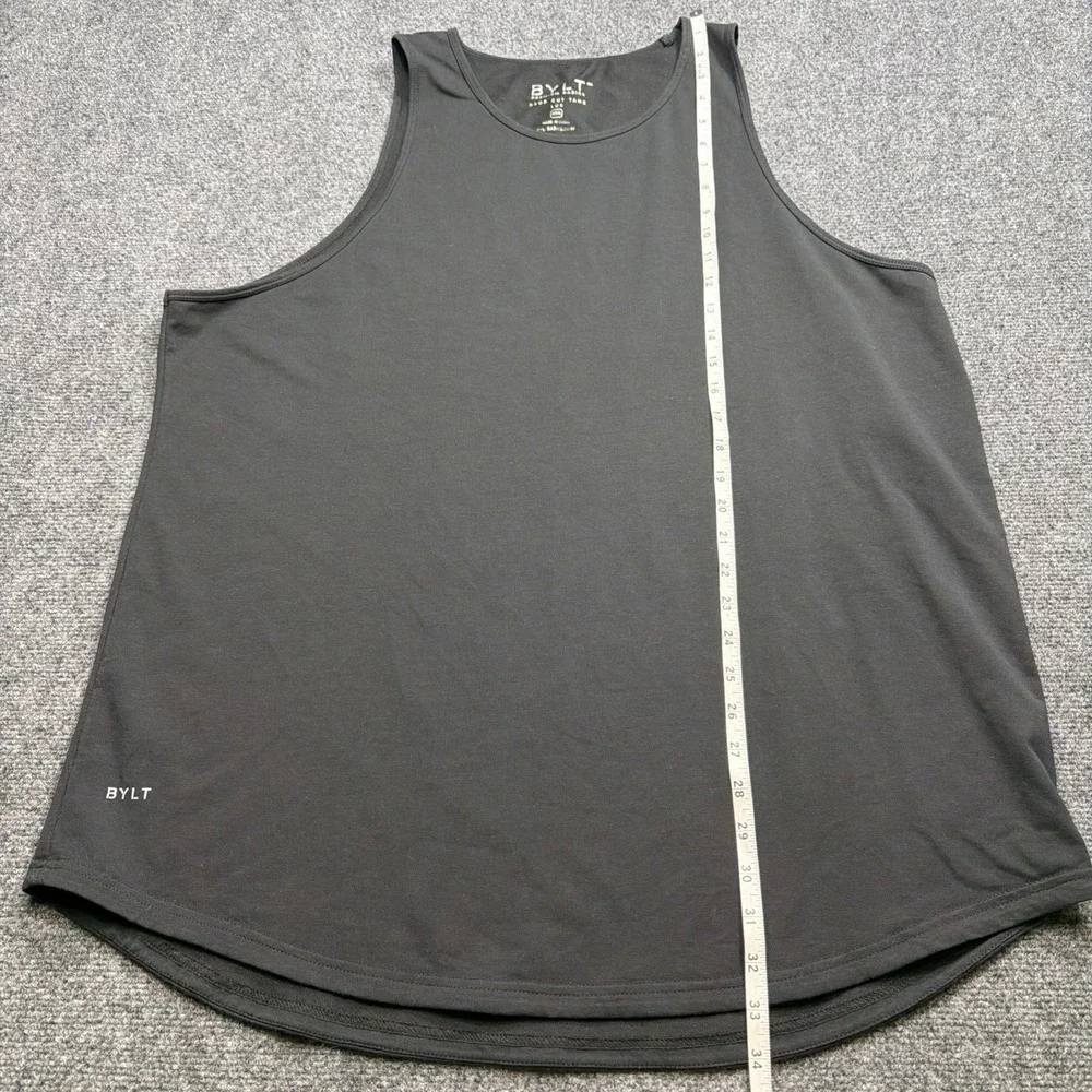 Bylt Tank Top Shirt Mens 3XL XXXL Premium Basics Gym Workout Sleeveless Training